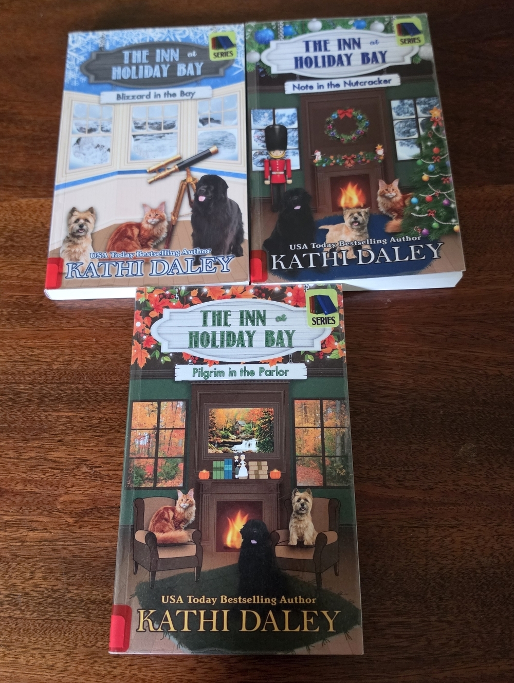 Lot Of 3 KATHI DALEY The Inn at Holiday Bay Series Paperback Books